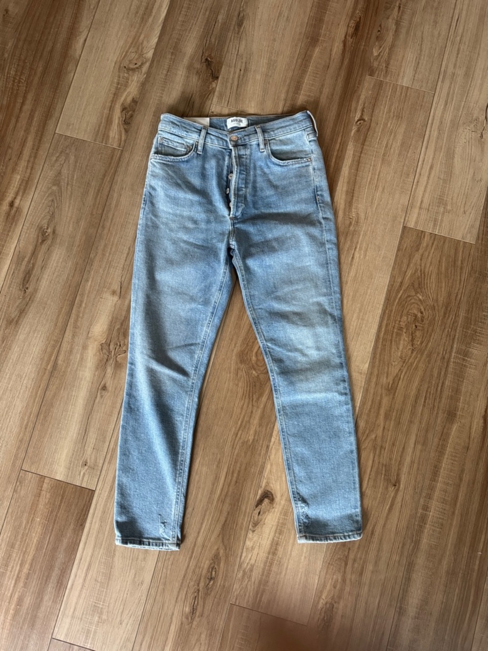 NWT Agolde Nico High Rise Slim Fit Jeans 27